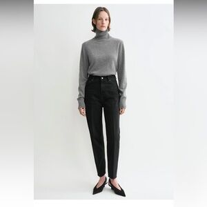 Toteme Tapered leg denim faded black NWT